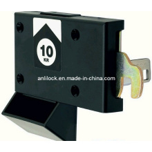 Coin-Operated Lock, Supermarket Cabinet Lock, Furniture Lock (AL2105)